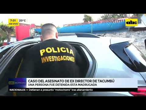Caso del asesinato de ex director de Tacumbú