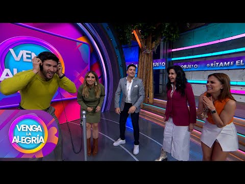 María Conchita Alonso se quedó a jugar con nosotros Grítame el Objeto | Venga La Alegría