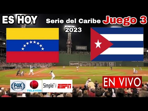 Donde ver Venezuela vs. Cuba en vivo, juego 3 Serie del Caribe 2023