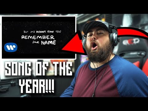 RAPPER REACTS to Ed Sheeran - Remember The Name (feat. Eminem & 50 Cent) [Official Lyric Video]