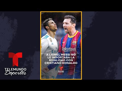 REVELADO: ¡Competir con Cristiano no era una prioridad para Messi! | Telemundo Deportes
