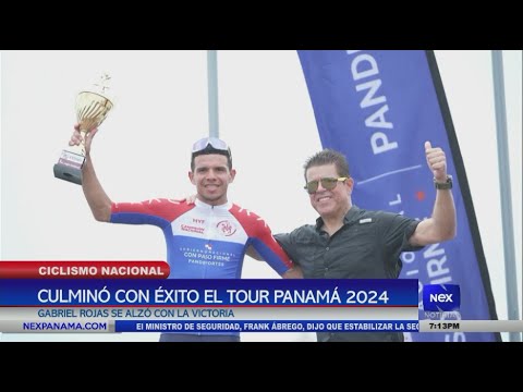 Culminó con e?xito el tour Panama? 2024, Gabriel Rojas se alzo? con la victoria