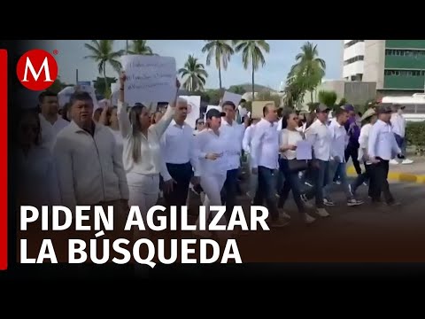 Protesta masiva en Sinaloa exige aparición de candidato desaparecido y renuncia de Fiscal del Estado