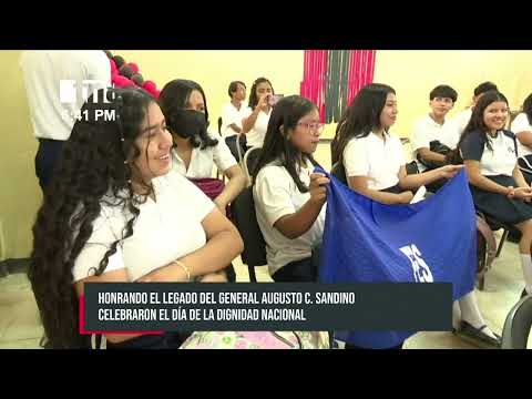 Vital conversatorio en colegio de Managua con el tema «Dignos y Soberanos»