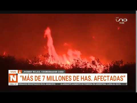 27092024   JHONNY ROJAS   ESTAMOS ANTE EL PEOR DESATRE NACIONAL POR INCENDIOS   UNO