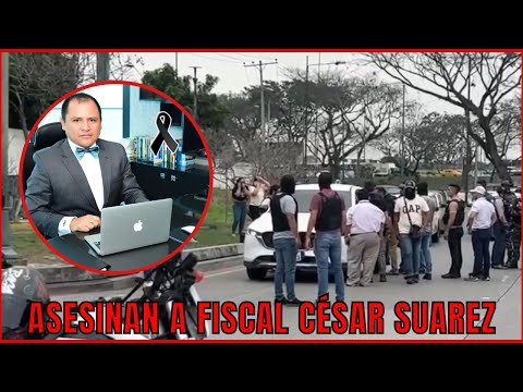 Ataque armado al fiscal César Suarez en Guayaquil