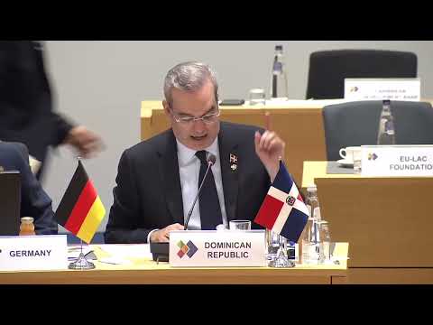 Presidente Abinader reclama Unión Europea-CELAC aborden juntos desafíos de la pobreza