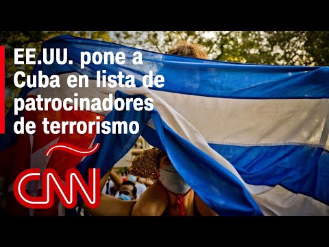 Cuba condena que el gobierno de Trump incluya a la isla en lista de patrocinadores de terrorismo