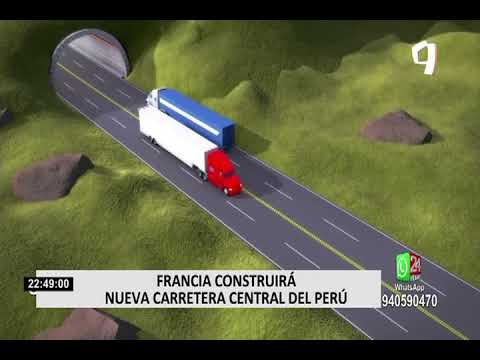Sagasti: Francia se encargará de construir nueva Carretera Central