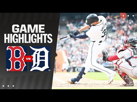 Red Sox vs. Tigers Game Highlights (9/1/24) | MLB Highlights