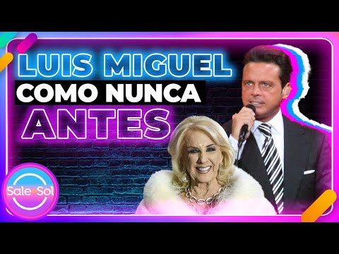 Luis Miguel BAJA del escenario para saludar a Mirtha Legrand y SORPRENDE a todos | Sale el Sol