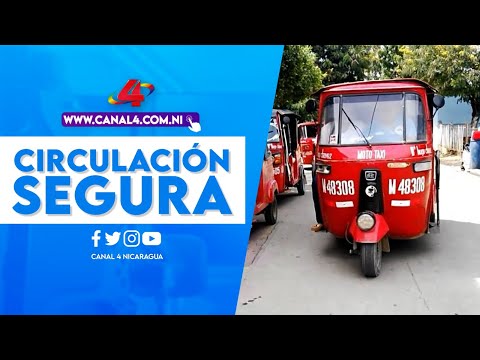 Policía de Nicaragua presenta avances del plan para la circulación segura en caponeras