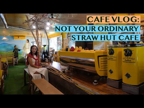 CAFE VLOG: NOT YOUR ORDINARY STRAW HUT CAFE @Bechegu Coffee Roasters Chiangrai Northern Thailand