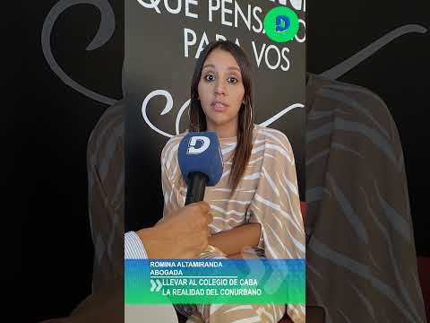 ?Romina Altamiranda «Ponemos la voz del abogado/a del Conurbano en el Colegio Público de CABA»