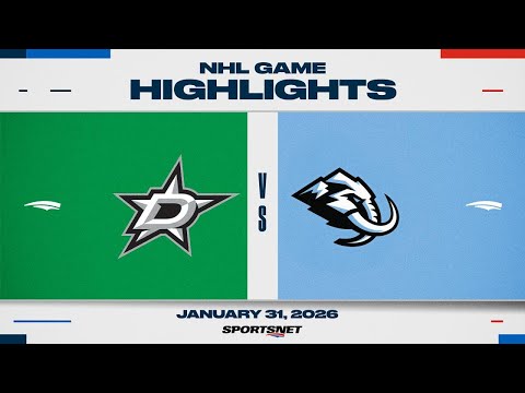 NHL Highlights | Stars vs. Mammoth - January 31, 2026