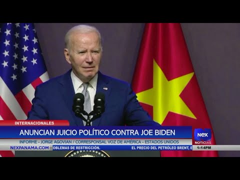 Anuncian juicio poli?tico contra Joe Biden en Estados Unidos