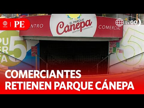 Comerciantes se niegan a irse del Parque Cánepa | Primera Edición | Noticias Perú