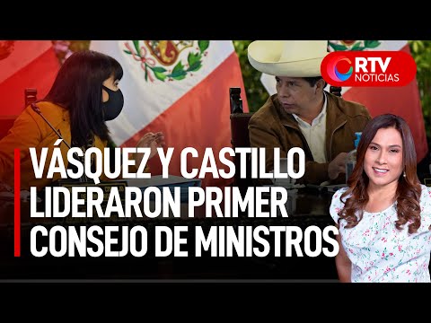 Nuevo Gabinete Ministerial: Castillo lideró la primera reunión de la PCM - RTV Noticias