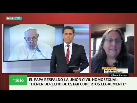 El Papa Francisco pidió una ley de convivencia civil para parejas homosexuales
