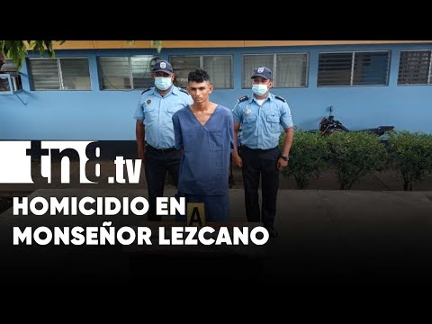 Cae presunto delincuente que mató de un disparo a un hombre - Nicaragua