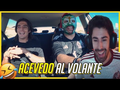 Que NO se me VAYA el C*BR*N |  CARLOS ACEVEDO al VOLANTE con ESCORPIÓN DORADO