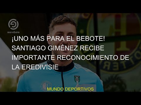 #Giménez #giménez #johan #recibe #eredivisie #cruyff #Santiago #noticias #reconocimiento #gimenez #B