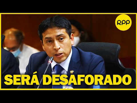 Congresista Freddy Díaz es acusado de violación | No se va a blindar a nadie, señala vocero de APP