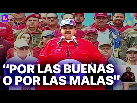 Nicolás Maduro sobre elecciones en Venezuela: Vamos a ganar por las buenas o por las malas