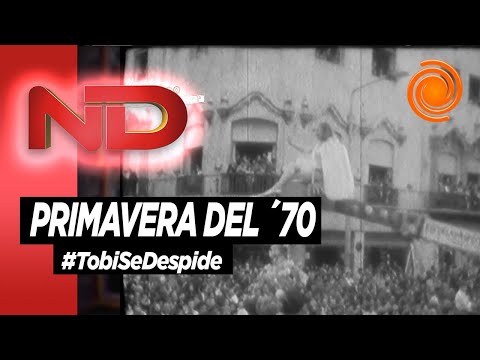 La fiesta de la primavera de 1970, una cobertura de Gustavo Tobi