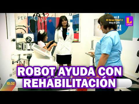 Robot ayuda a niños con parálisis cerebral a aprender a caminar