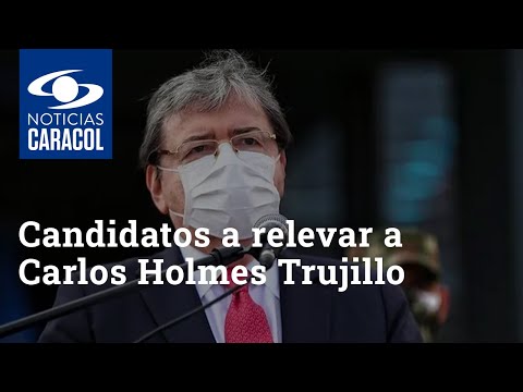 Candidatos a relevar a Carlos Holmes Trujillo en el Ministerio de Defensa