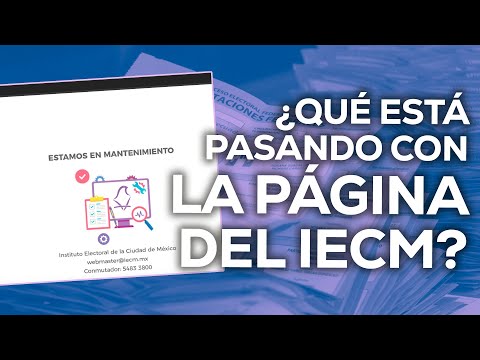 ¿Página del IECM fue ATACADA?