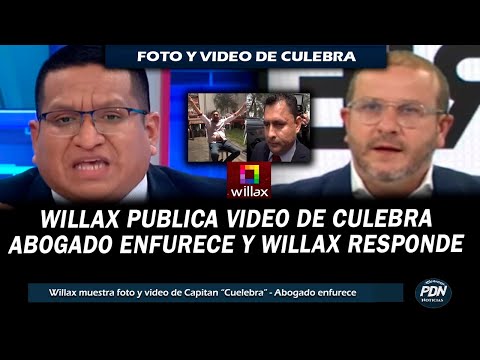 WILLAX MUESTRA VIDEO DE CAPITAN CULEBRA Y SU ABOGADO EXPLOTA ANTES DE PUBLICACION