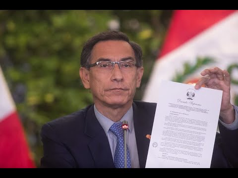 Presidente Vizcarra convoca a elecciones generales para el 11 de abril del 2021