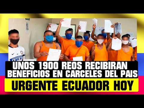 UNOS 1900 REOS RECIBIRAN BENEFICIOS EN VARIAS CARCELES DEL PAÍS, NOTICIAS DE ECUADOR 31 DICIEMBRE