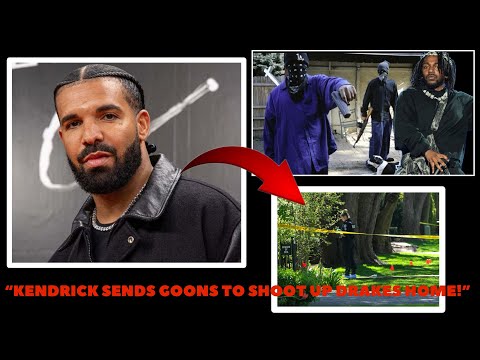 Kendrick Lamar SENDS LA GOONS To SHOOT UP Drakes Home! WE WARNED YOU, YOU NOT LIKE US!