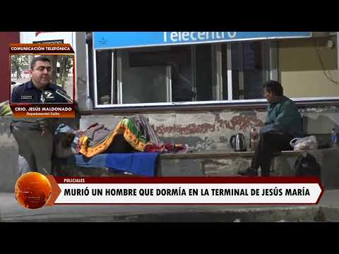 Murió un hombre en la Terminal de Ómnibus de Jesús María