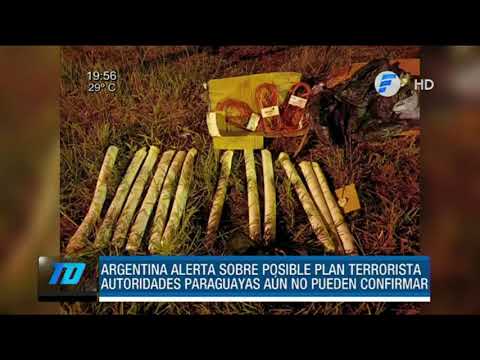 Argentina en alerta sobre posible plan terrorista