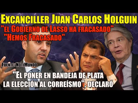 Escandaloso: Excanciller Holguín Declara el Fracaso del Gobierno de Lasso