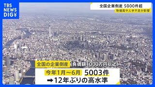 Japan Bankruptcies Reach 5,003 Nationwide, Led by Construction Sector