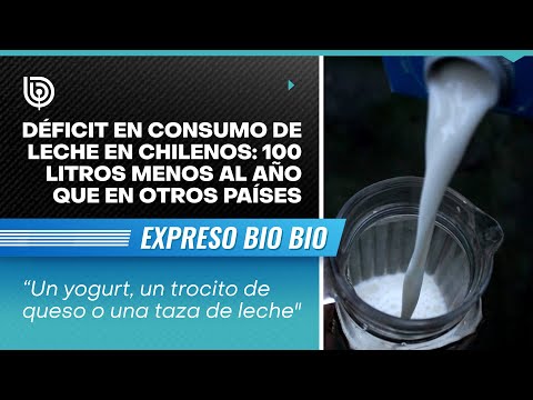 Déficit en consumo de leche en chilenos: 100 litros menos al año que en otros países