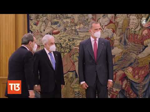 Presidente Piñera se reúne con Rey Felipe VI de España