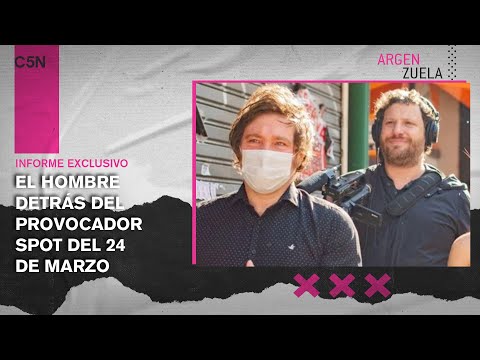 SANTIAGO ORÍA, el CINEASTA detrás del provocador VIDEO del Gobierno por el 24 DE MARZO