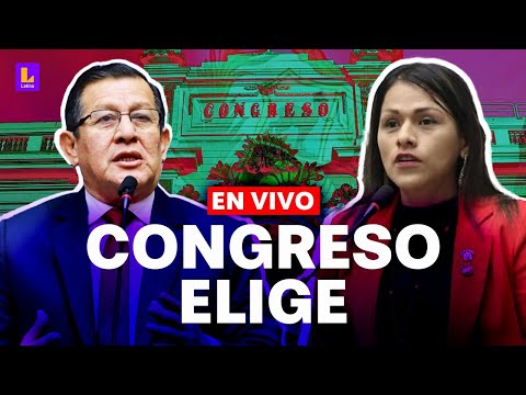 CONGRESO ELIGE MESA DIRECTIVA: EDUARDO SALHUANA Y SILVANA ROBLES DISPUTAN PRESIDENCIA