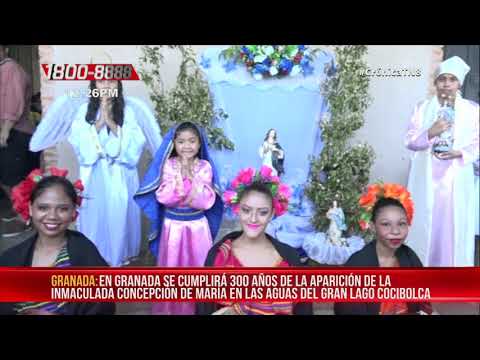 Familias granadinas participan con devoción en la Purísima Acuática - Nicaragua