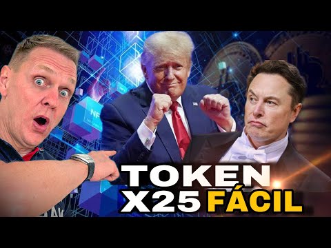 Donald Trump y Elon Musk a tu alcanze | Token x25 FACIL