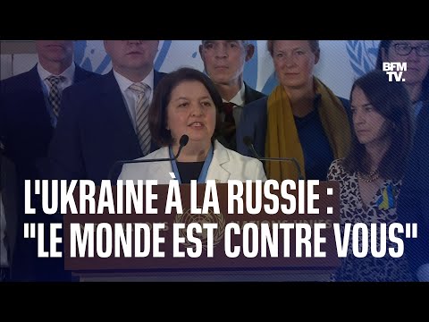 Le monde entier est contre vous: le message d'une ambassadrice de l'Ukraine à Poutine