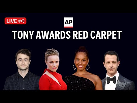 Tony Awards LIVE: Stars arrive on the red carpet