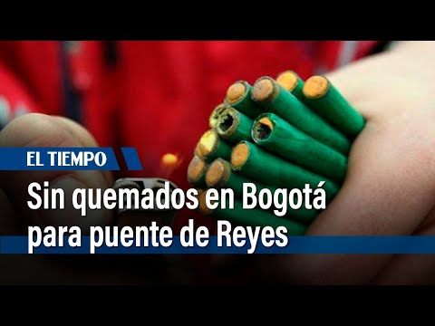 Sin quemados en Bogotá para Reyes | El Tiempo