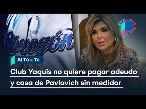 Club Yaquis no quiere pagar adeudo y la casa de Claudia Pavlovich sin medidor de agua: Al tú por tú